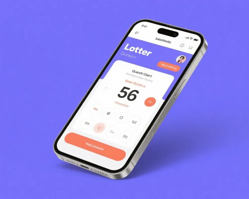 移动端开奖工具与结果查询界面效果图