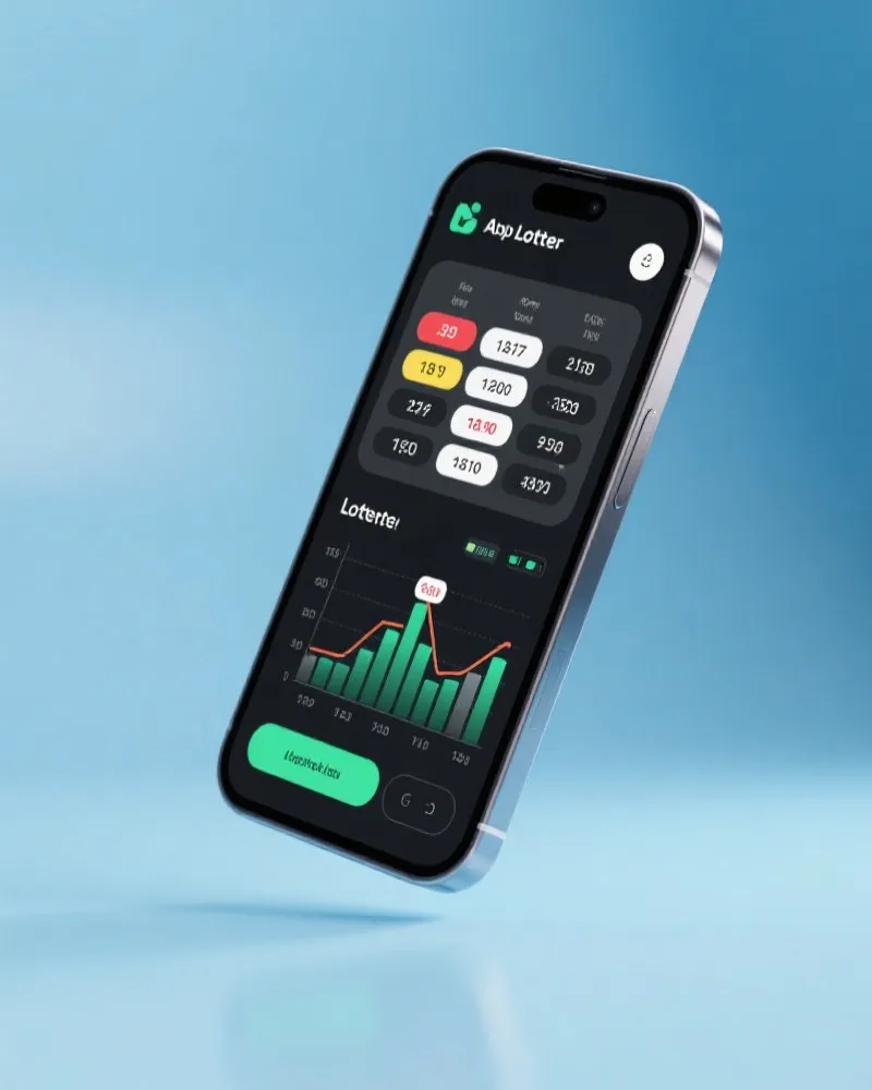 福彩3D移动端界面展示